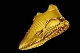 gold shoes