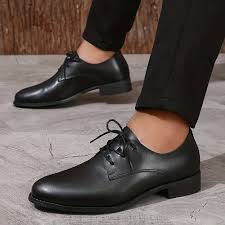 black formal shoes