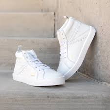 white sneakers